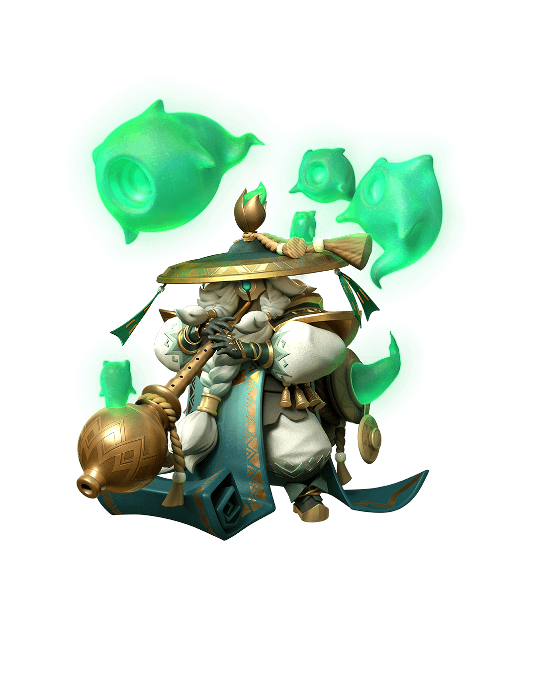 Official X-Clash Forest faction spirit musician hero