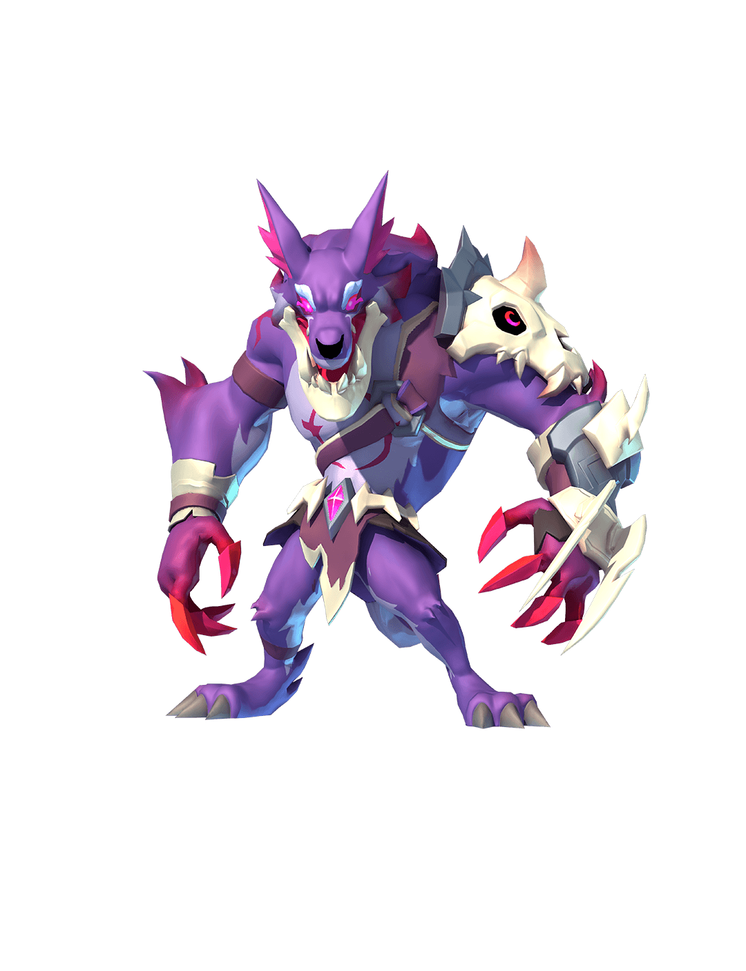 Official X-Clash Nightfall faction wolf hero