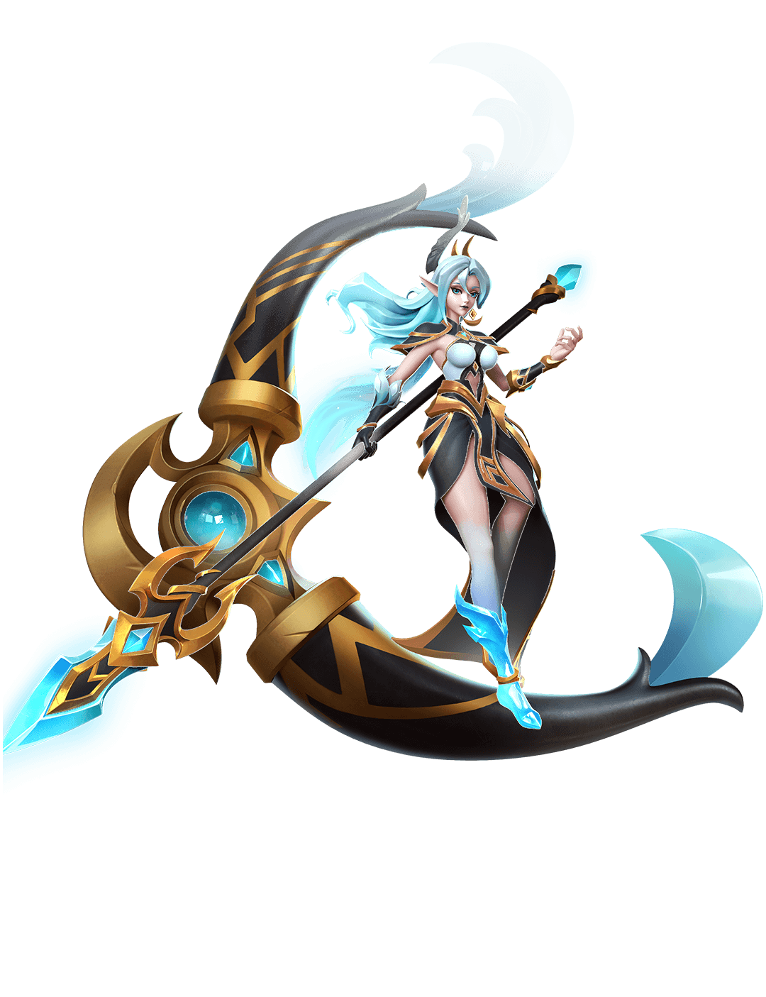 Official X-Clash Human faction moon mage hero